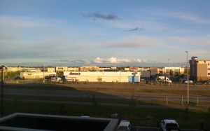 Fairbanks From Hampton Inn 10:25 pm